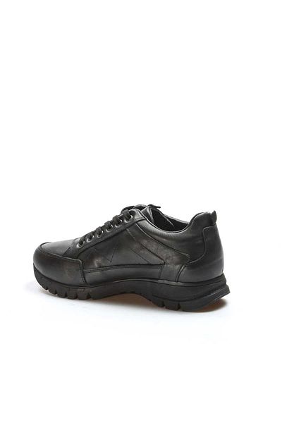 FAST STEP Ανδρικά παπούτσια casual από γνήσιο δέρμα και γούνα 723kma2021