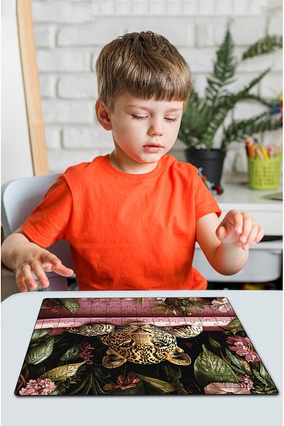 kutuTR Wooden Puzzle 30X40 cm Size 120 Pieces M4