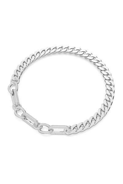 Swarovski 5655648 Necklace Dextera:all Ard Mixed Links /cry/rhs L