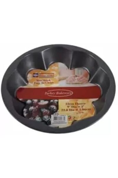 Generic Home Maker AVCI Non-Stick Easy to Clean Round-Flower Shape Cake Pan-23cm