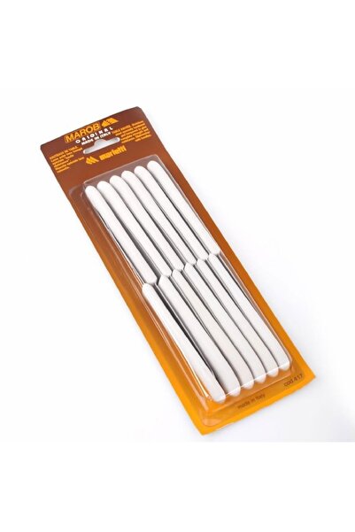 Pinkev Marob 12'li Meyve Soyma Bıçağı Seti - Beyaz Saplı