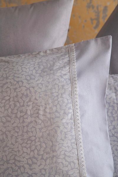 Apricitas HOME ΣΕΤ ΚΡΕΒΑΤΙ ΚΑΛΥΜΜΑ ΔΙΠΛΟΥ ΚΡΕΒΑΤΙ INES ΓΚΡΙ - ΚΡΕΒΑΤΙ ΚΑΛΥΜΜΑ