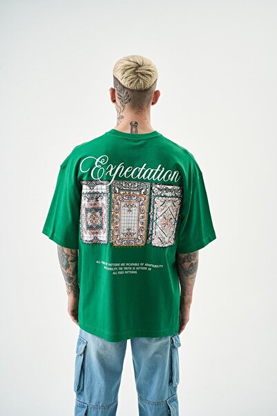Respire Očekivanja muškaraca Vezena Oversize kroj T-shirt Benetton