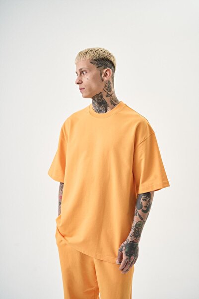 Respire Ανδρικό Basic T-Shirt Πορτοκαλί