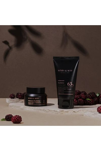 Mary & May Cremă antirid Idebenone blackberry, Mary&amp;May, 100g