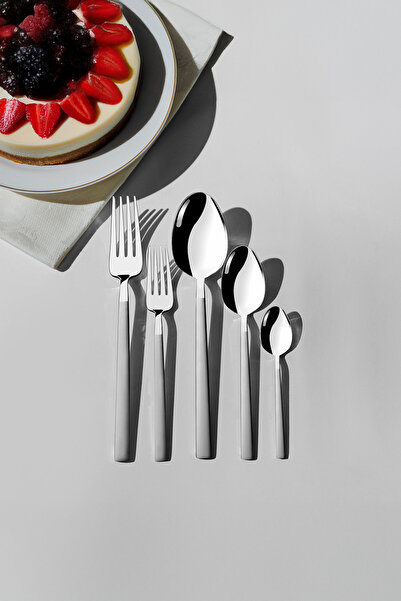 Nehir Dalyan Saten 6-Person 30-Piece Boxed Cutlery Set