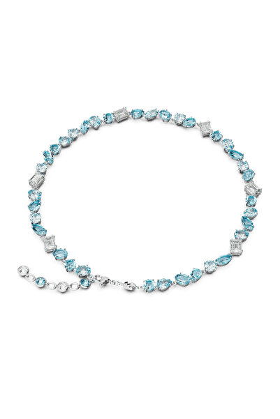 Swarovski Kolye Gema:All Ard Blu/Rhs 5666007
