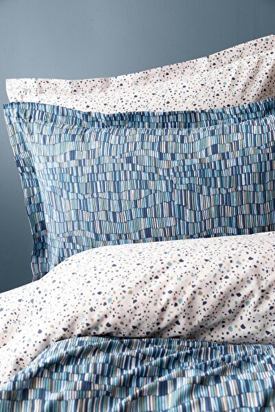 Apricitas HOME Double Leros Indigo Pique Set