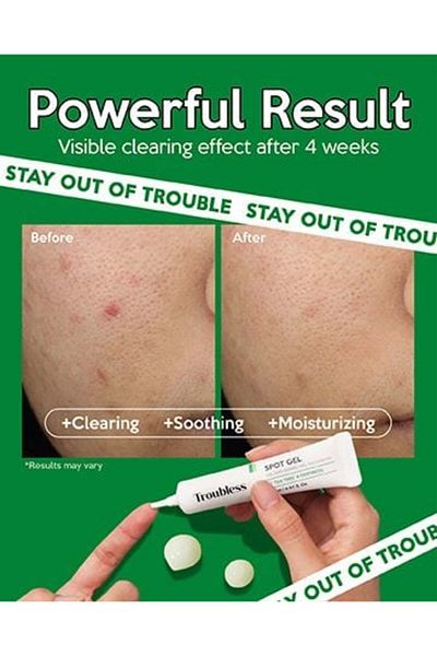 Troubless Crema hidratantă și calmantă Hydro Soothing, Troubless, 70ml