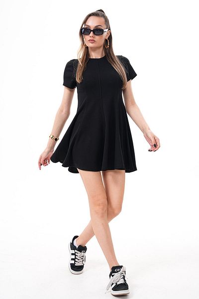 ŞİMAL Women's Modal Dress 250443 -