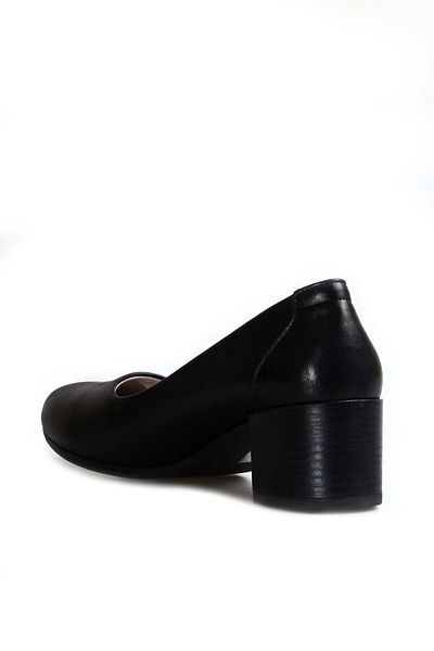 FAST STEP Pantofi de damă din piele naturală cu toc gros 889za5370