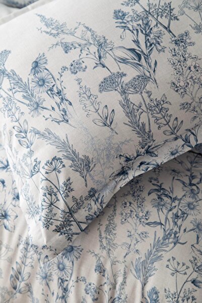 Apricitas HOME Double Heather Blue Pique Set