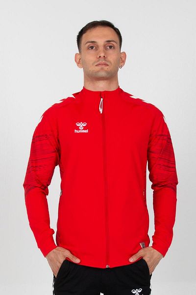 hummel Line Camping Tracksuit Top Red