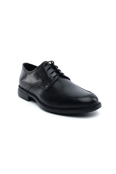 Greyder 64697 Black Genuine Leather Men's Classic Shoes