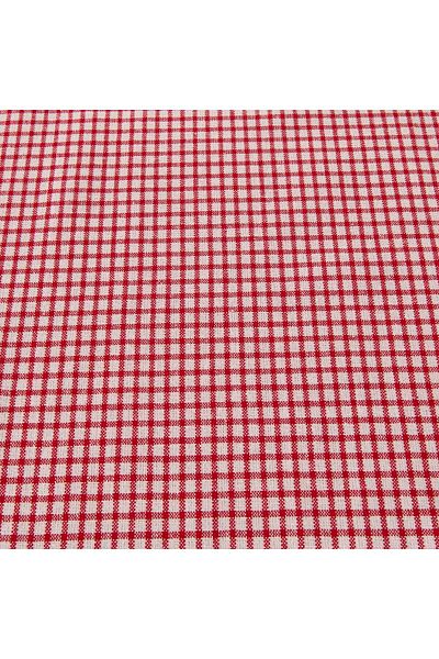 Evidea Soft Gingham Runner - Red - 50X130 cm