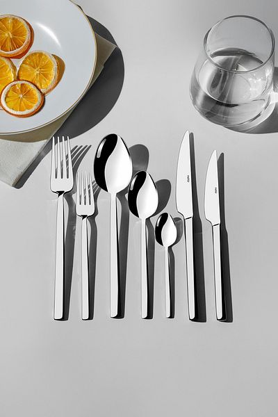 Nehir Dalyan Simple 12 Person 84 Piece Boxed Fork Spoon Knife Set