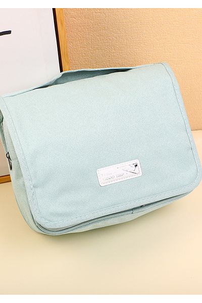 YOYOSO Geanta De Machiaj Multi-Compartimente Agatatoare Albastru 24 X 10 X 18 Cm