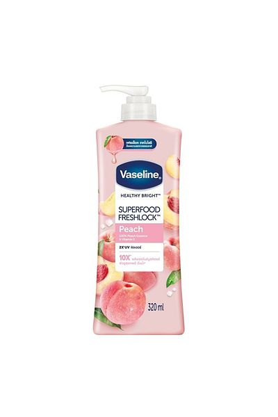 Vaseline Superfood Freshlook Peach Lotion 320ml
