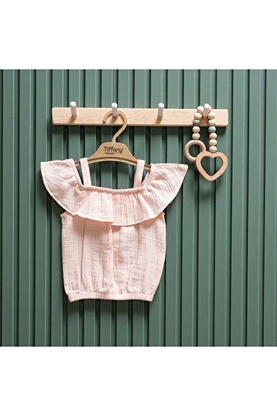 Tiffany Baby Girl Muslin Theme Rope Strap T-Shirt 26122