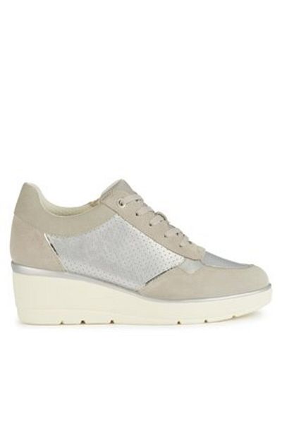 Geox women's sneakers D25RAA-0AJ22 silver