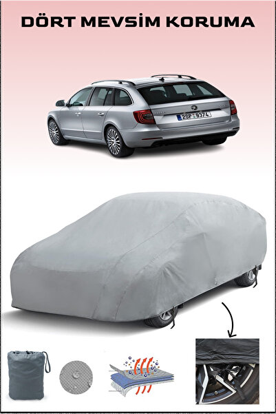 Breen Skoda Superb 3 Combi Uyumlu Araba Brandası, Oto Branda, Araba Çadırı, Su-Güneş Geçirmez