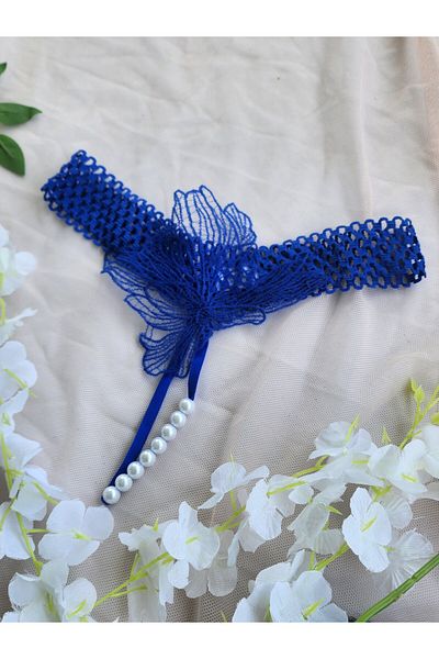 G&H UNDERWEAR String Panties Thong with Pearls