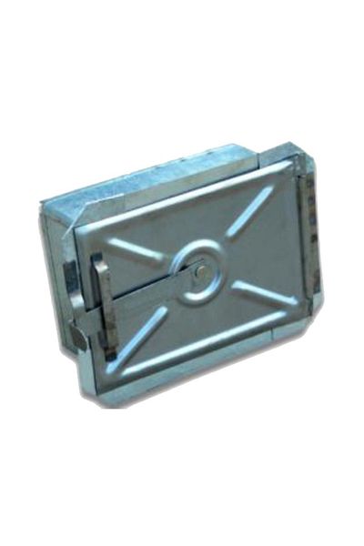 flores Stove door, made of sheet metal, 200 x 150 mm