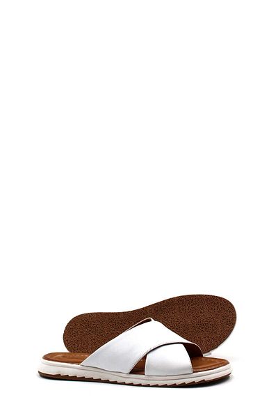 FAST STEP Papuci de damă din piele naturală - design simplu 657ZA2444