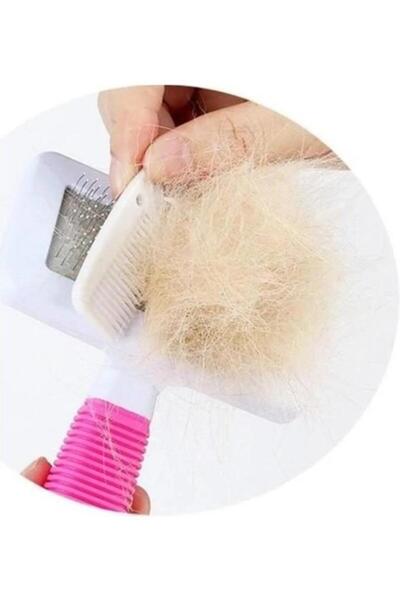 sanal trend Renkli Taraklı Kedi Köpek Tüy Tarama Kaşıma Pire Fırçası Tarağı Telli Fırça
