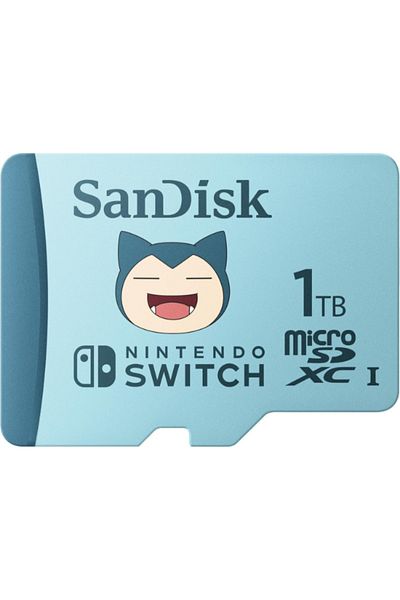 SanDisk Pokémon 1Tb 100Mb/S Microsdxc Licensed Memory Card Sdsqxao-1T00-Gn6Zk