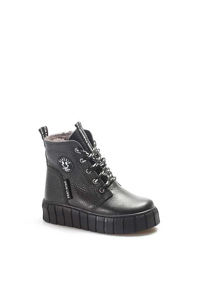 FAST STEP Unisex Γνήσιο Δέρμα Γούνινο Χειμερινό Άνετα Καθημερινά Ανθεκτικά Παιδικά Κλασικά Μποτάκια