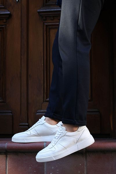 FAST STEP Adidași pentru bărbați - Piele naturală, 987MA7042EVA