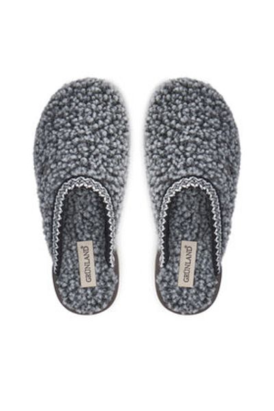 Grunland women's slippers 2599 grey