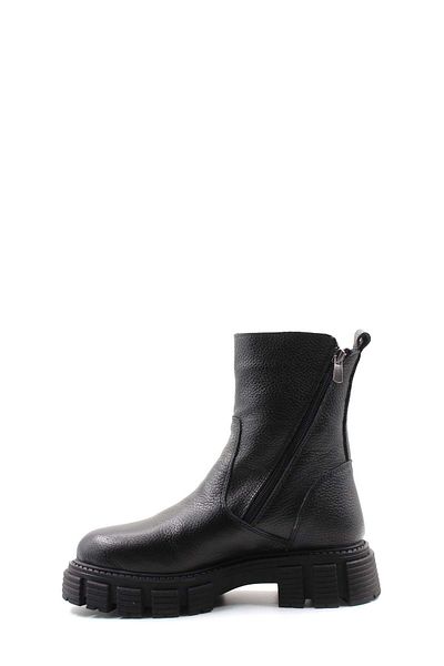 FAST STEP Genuine Leather & Fur Women's Classic Boots 710Kza6002