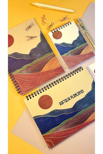 Apeirona Planning Set |   3 Separate Special Items |   Daily Planner |   Weekly Planner |   To-Do List |   Red