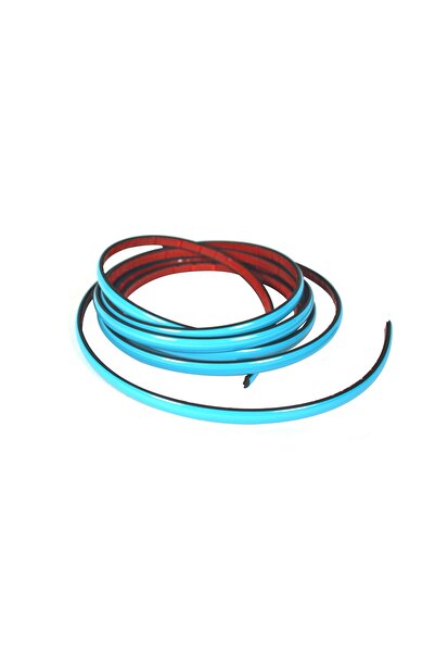 Turkuaz Mavi Nikelaj Şerit 11mm - 3 Metre