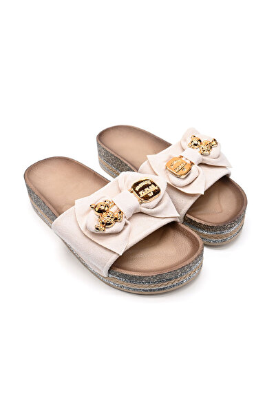 Tmall Women's Casual Slippers, Made Of Eco-leather, Sa36, Beige
