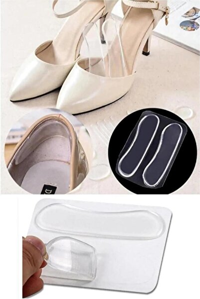 sanal trend 1 Çift Topuk Vurma Önleyici Silikon Bant Ayakkabı Arkası Koruyucu...