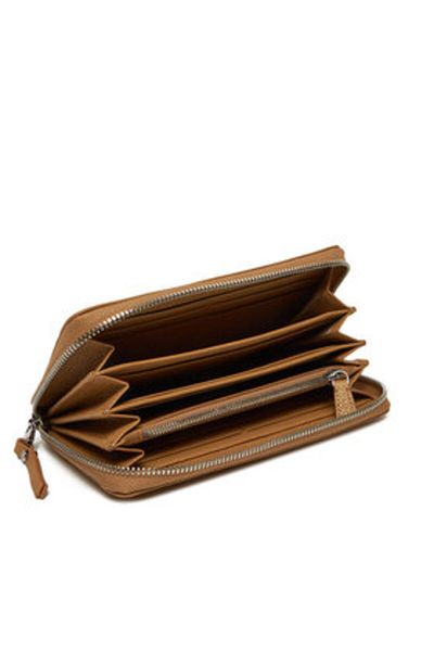 GIANNI CHIARINI Women's Large Wallet PF 5042 GRN 0422 Brown