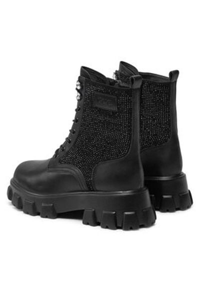 GOE ghete de damă până la gleznă OO2N4106 negre