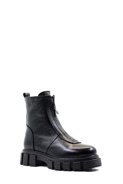 FAST STEP Genuine Leather Fur Women's Thick Sole Boots 010KZA8498