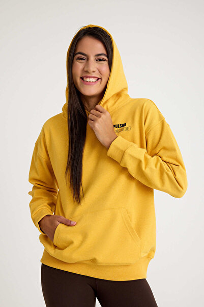 Pulsar Hanorac cu glugă Mustard