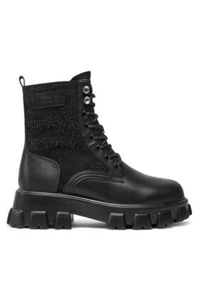 GOE ghete de damă până la gleznă OO2N4106 negre