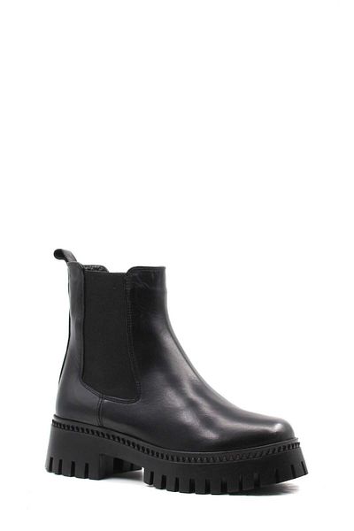 FAST STEP Genuine Leather Fur Women's Thick Sole Boots 010KZA8473