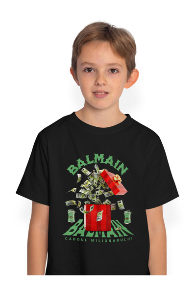 StoryGift Romania Boys' Children's T-Shirt _Balmain_ - Millionaire's Gift 100...