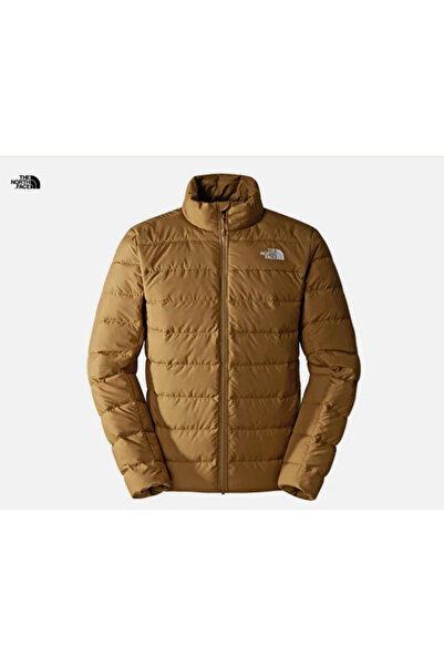 THE NORTH FACE معطف ريش الإوز للرجال باللون البني