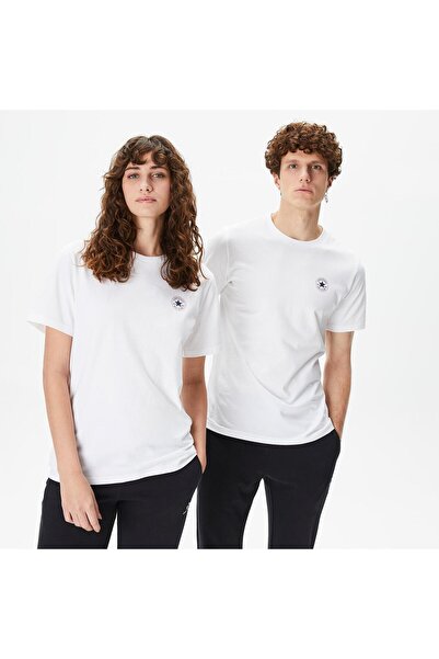 Converse Go-To Mini Patch Unisex Beyaz T-Shirt