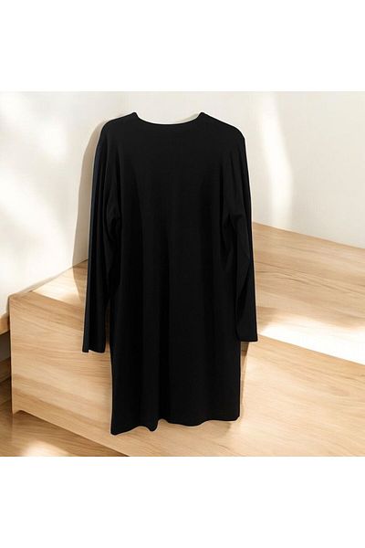 Pelikan Black Mother Stylish Evening Dress Henna Wedding Tunic