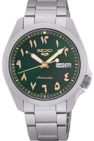 Seiko 5 Sports Automatic Arabic Grey Dial Watch For Men SRPH49K1