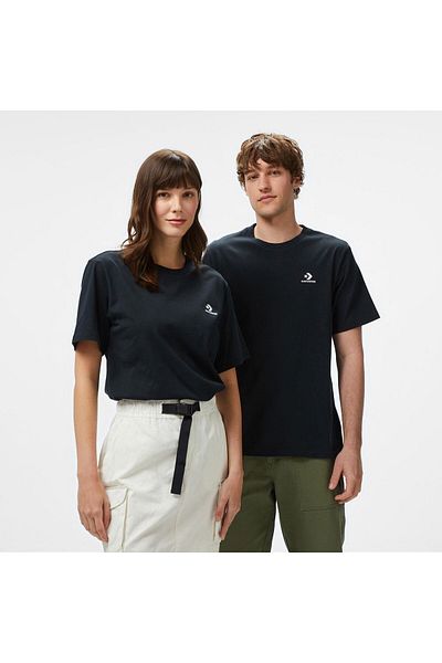 converse Go-To Unisex Black T-Shirt